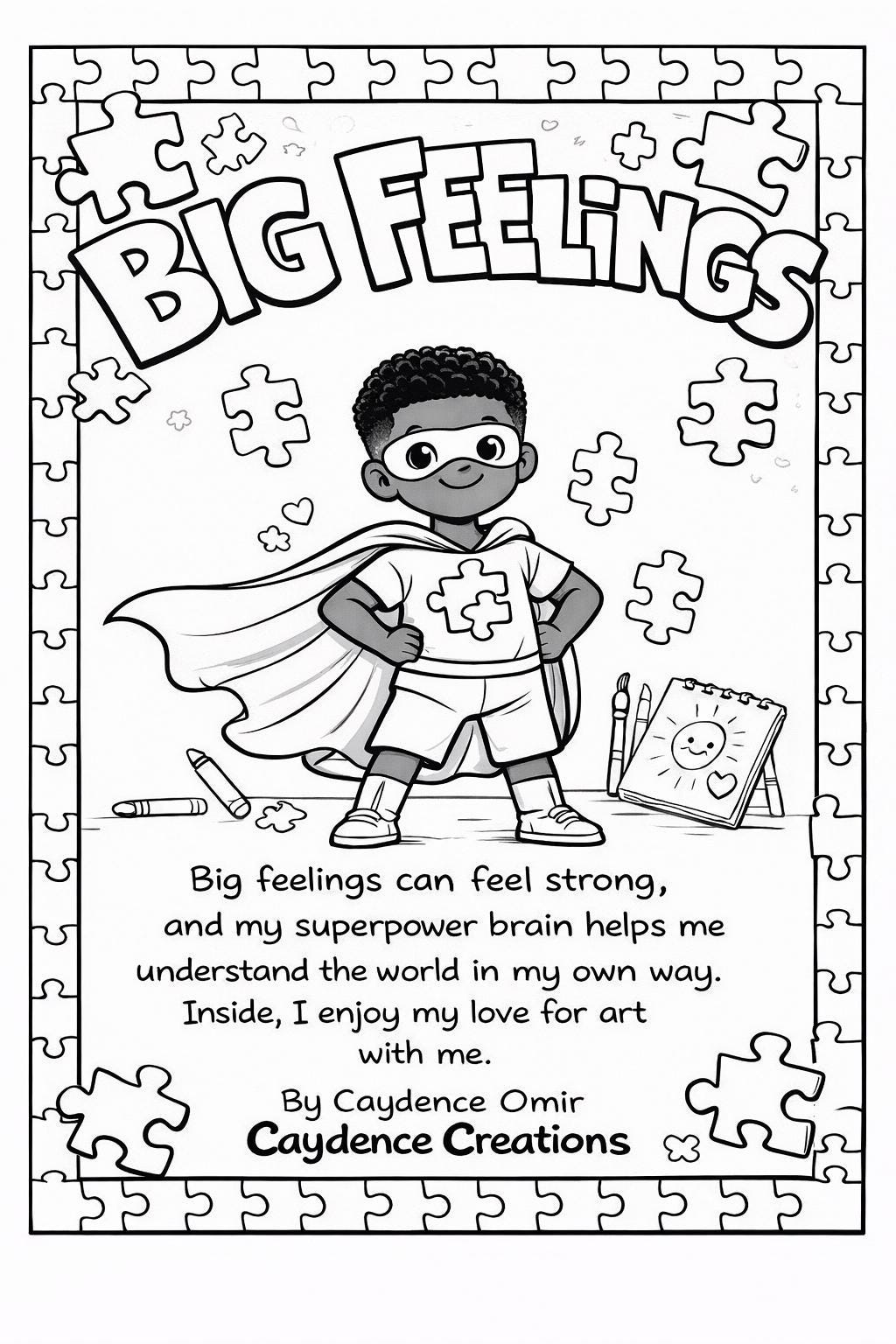 Kids Inspirational Coloring Book | Fun & Relaxing Activity Book | Printable Art for Children